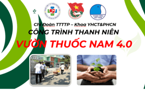 Cải tạo vườn thuốc nam 4.0 tại Trung tâm Y tế Thành phố Bến Tre